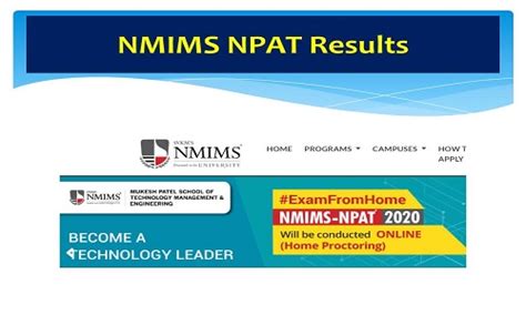 npat merit list|NPAT RESULT 2023 .